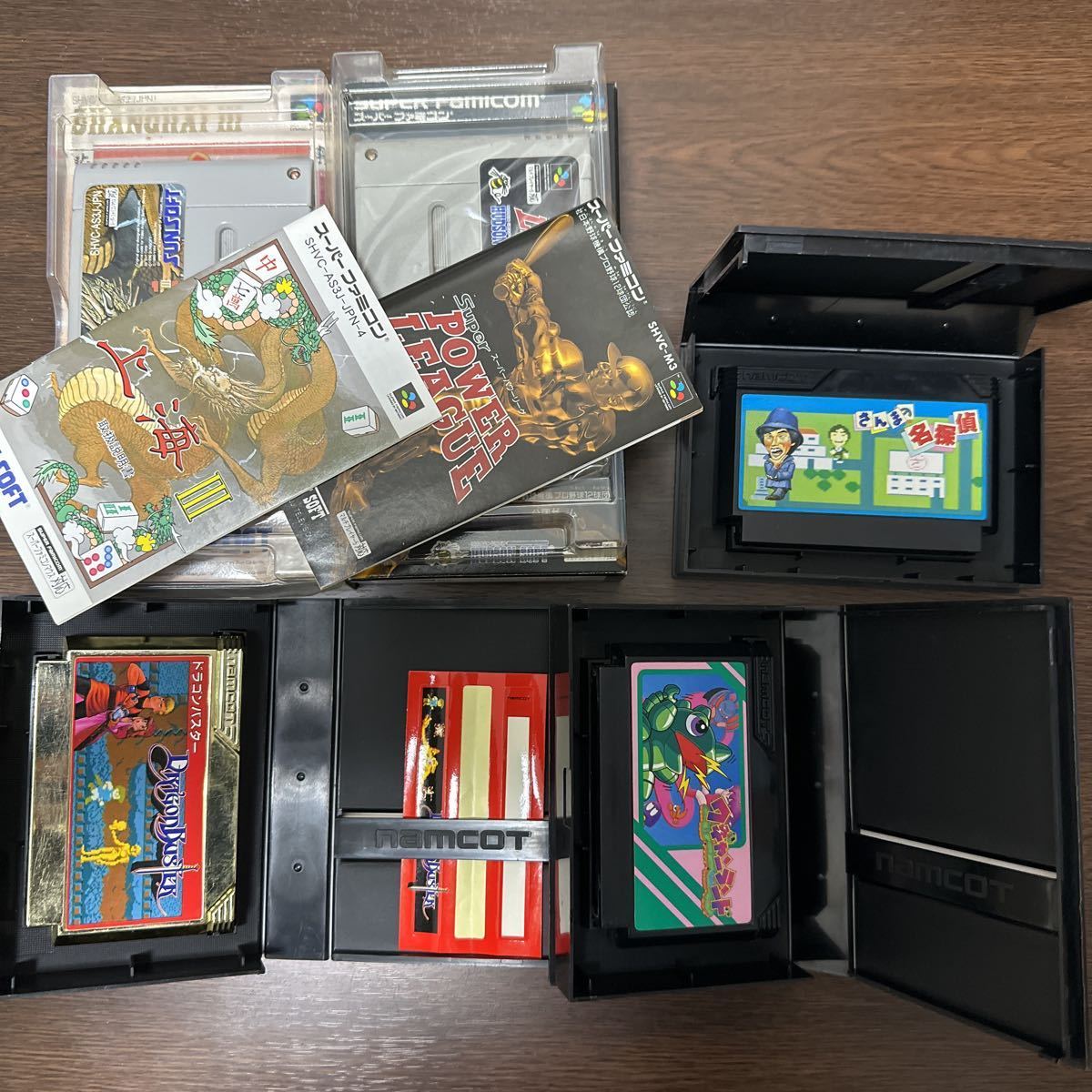 ヤフオク! - ファミコンソフト+スーパーファミコンソフト45本...