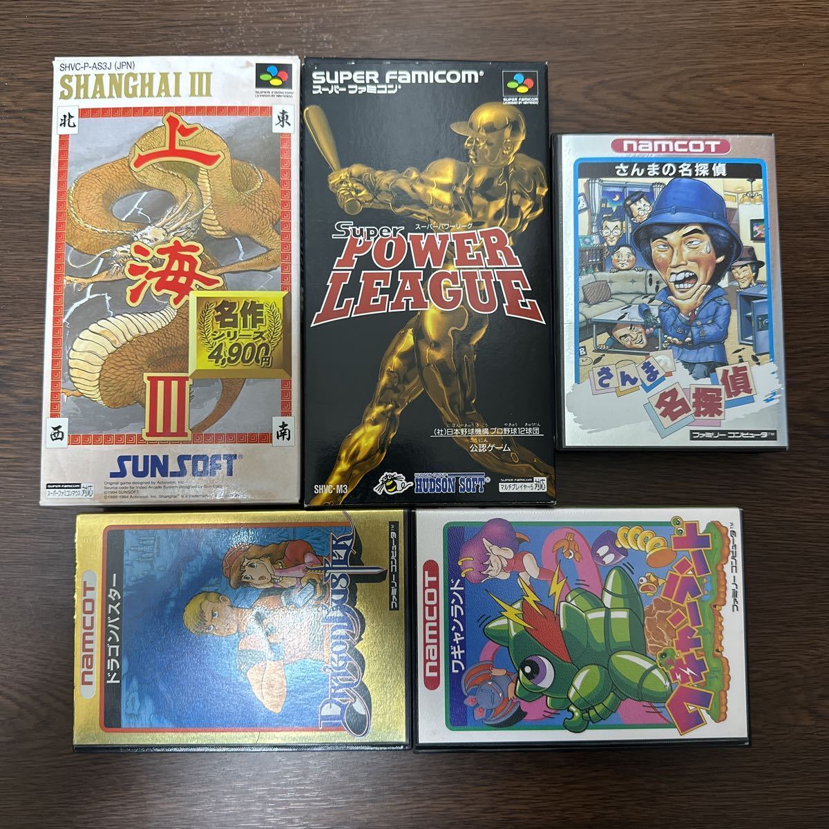 ヤフオク! - ファミコンソフト+スーパーファミコンソフト45本...