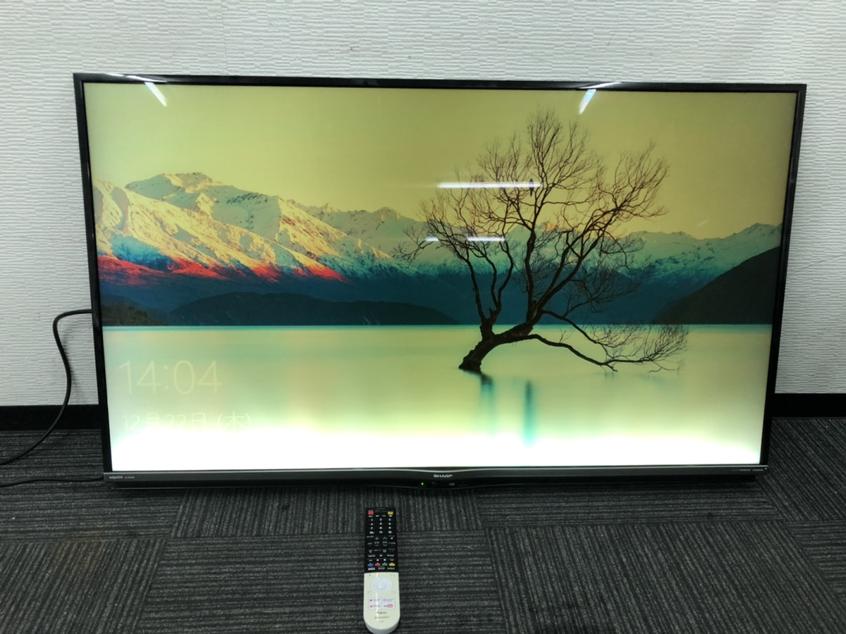 SHARP/シャープ AQUOS 50V型 4K液晶テレビ LC-50US5 HDR映像対応/COCORO VISION搭載/Android TV採用/無線LANユニット内蔵