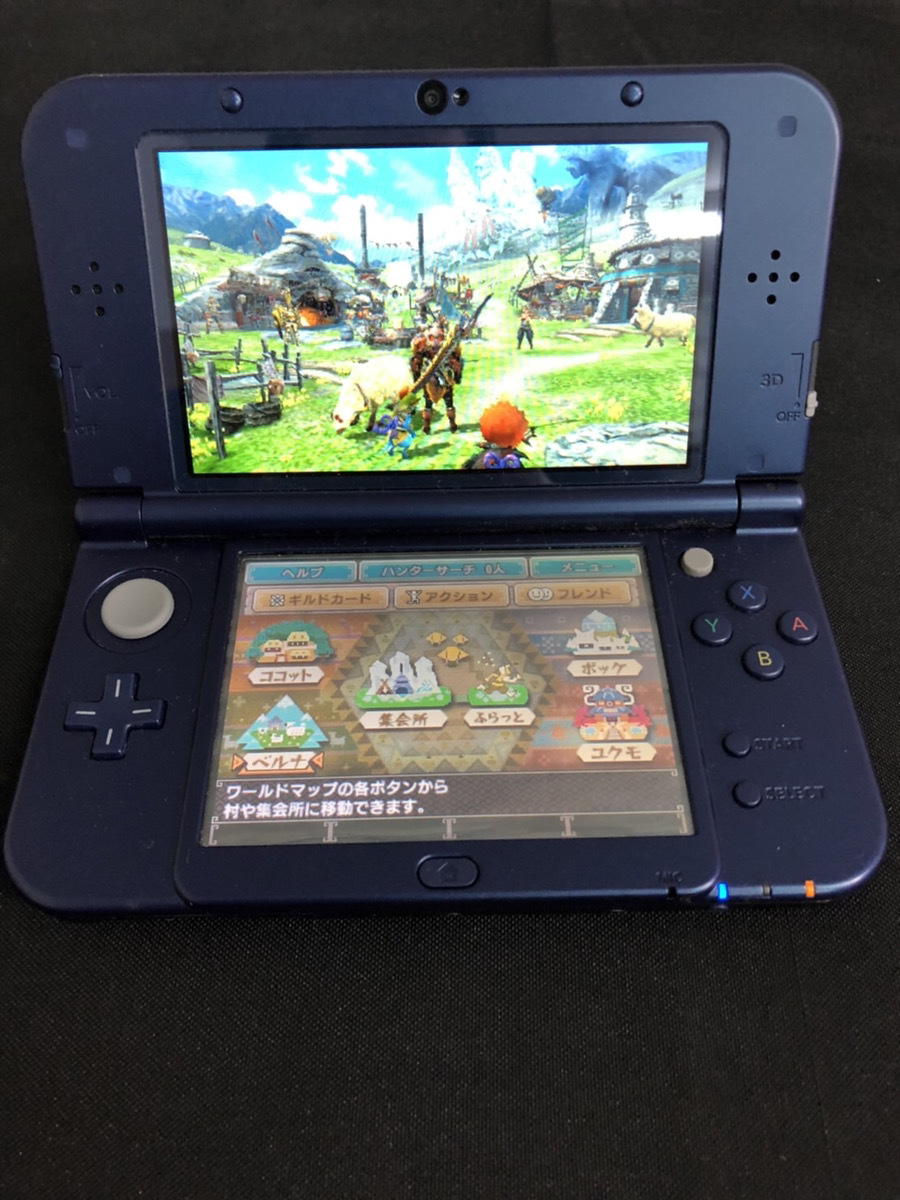 任天堂 Newニンテンドー 3DS LL 本体 RED-001＋おまけソフト7本 