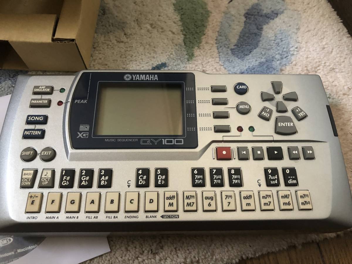 ヤフオク! - 動作品 YAMAHA ヤマハ QY100 モバイルシーケン...