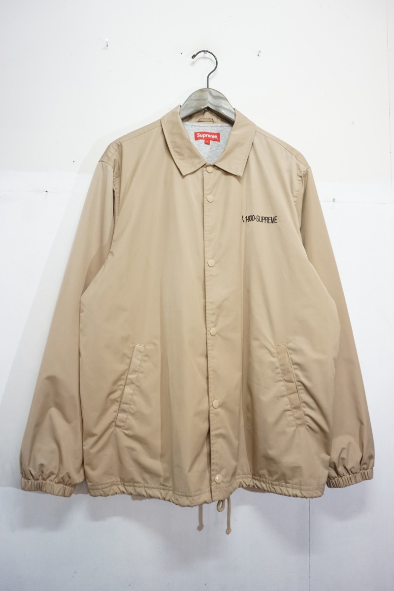 激レア！シュプリーム Supreme 15AW 前田俊夫コラボ コーチジャケット