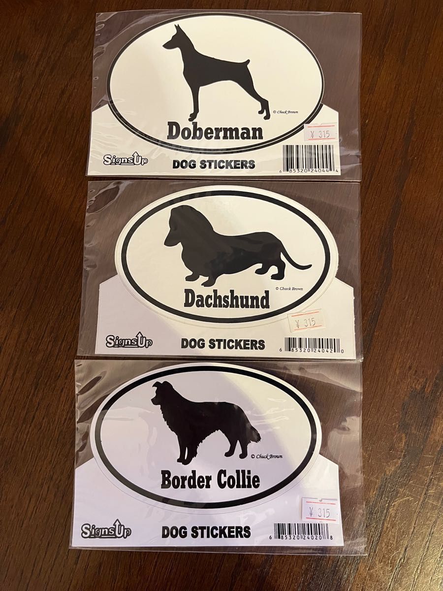 DOG STICKERS  犬ステッカーセット+ミニトート