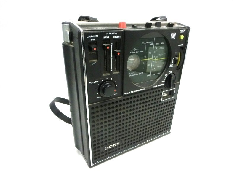ヤフオク! - 1000円スタート ラジオ SONY ICF-5600 F