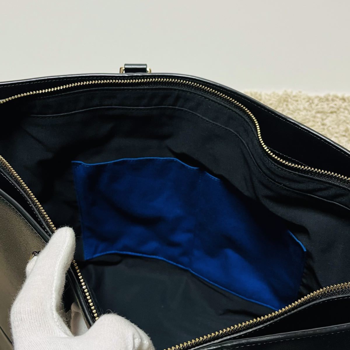 美品 PaulSmith ポールスミス トートバッグ アングルストライプ 美品 PaulSmith ポールスミス トートバッグ アングルストライプ