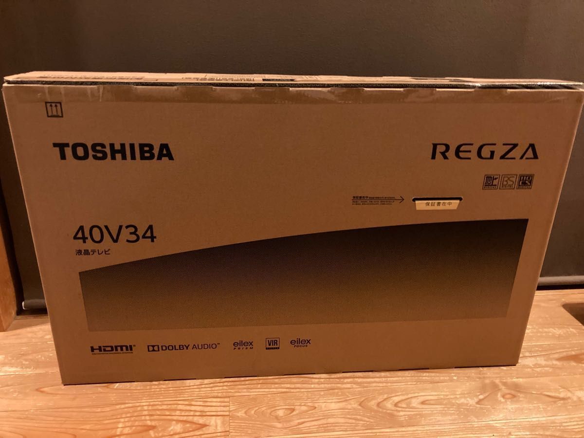 未開封!TOSHIBA 40V34 ハイビジョン液晶テレビ レグザ 40V型 売れ筋