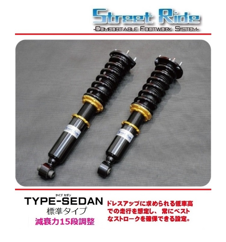 ◇辰巳屋 ストリートライド レクサス IS250 GSE20 車高調 TYPE-SEDAN
