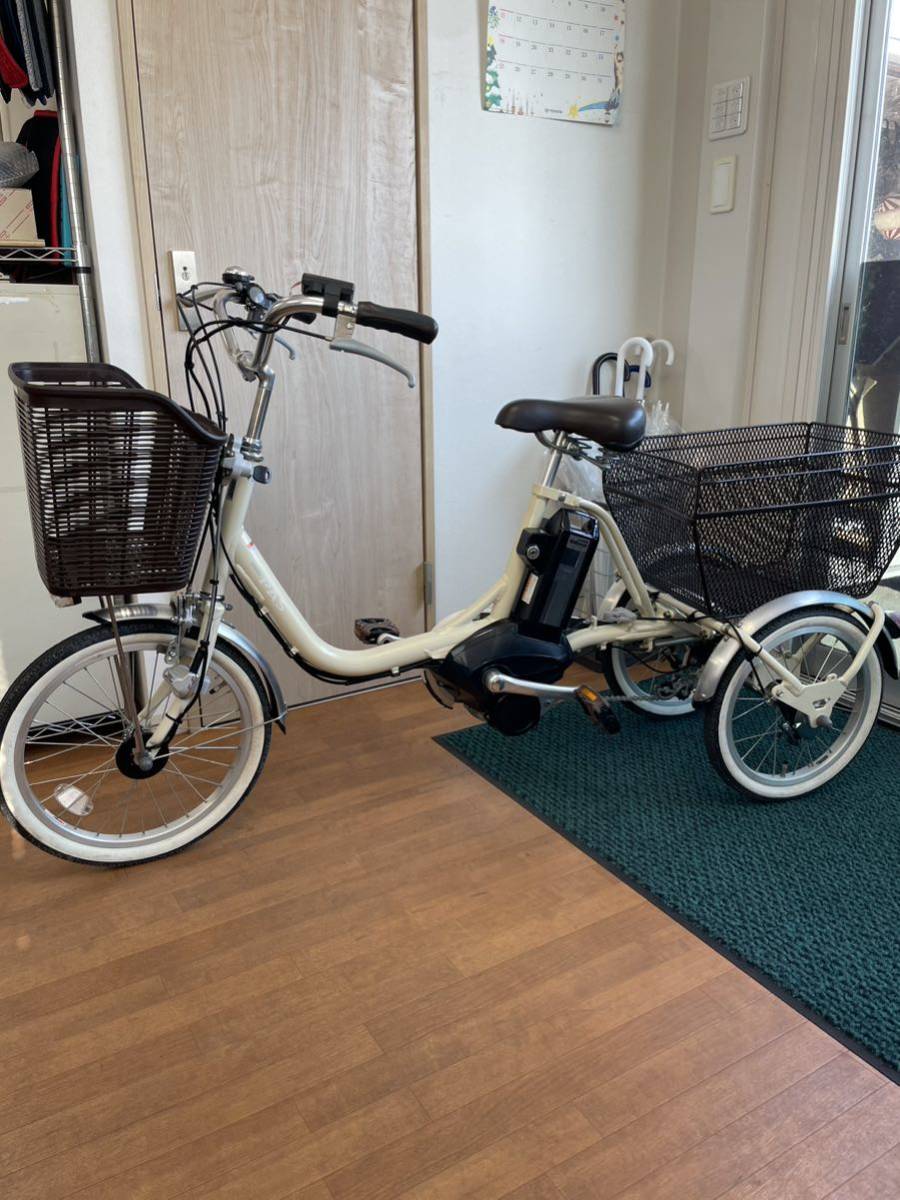 ほぼ未使用】ヤマハ 電動アシスト自転車 三輪自転車 PA16W 引取のみ