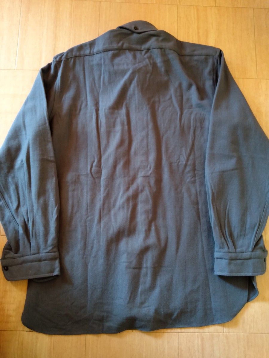 デッドストック イタリア軍 CPO  ウール シャツジャケット