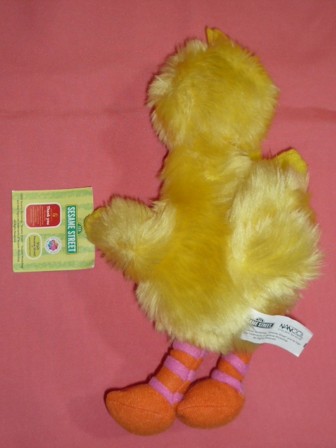  ultra rare! retro 2003 year Sesame Street Big Bird soft toy *