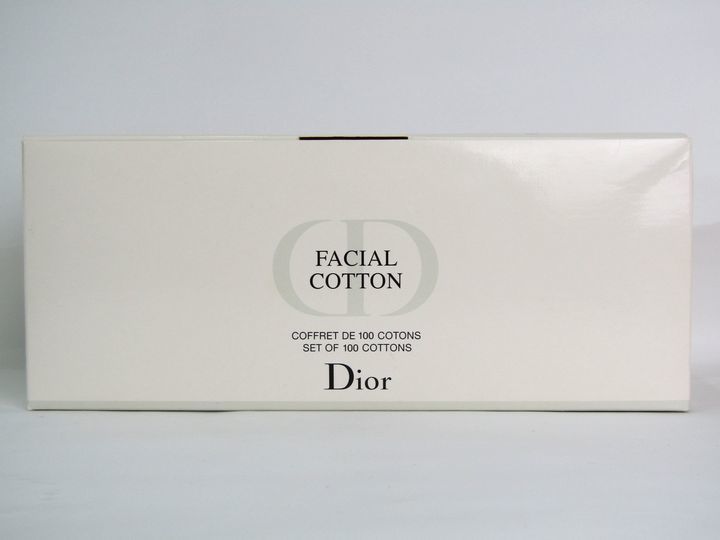 ディオール フェイシャルコットン 日本製 残不明 メイク道具 レディース 100枚サイズ Dior_画像1