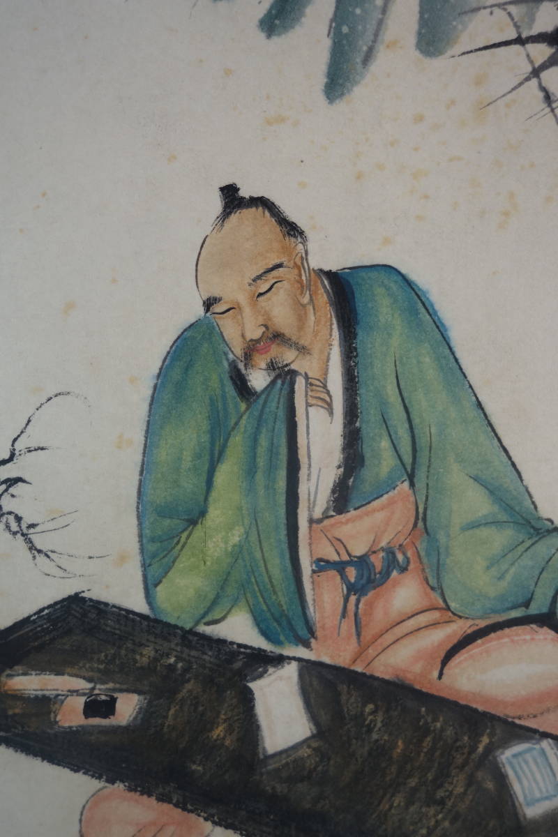 中国画 古画 掛け軸 掛軸 水墨画 人物画 | www.caravantechs.com