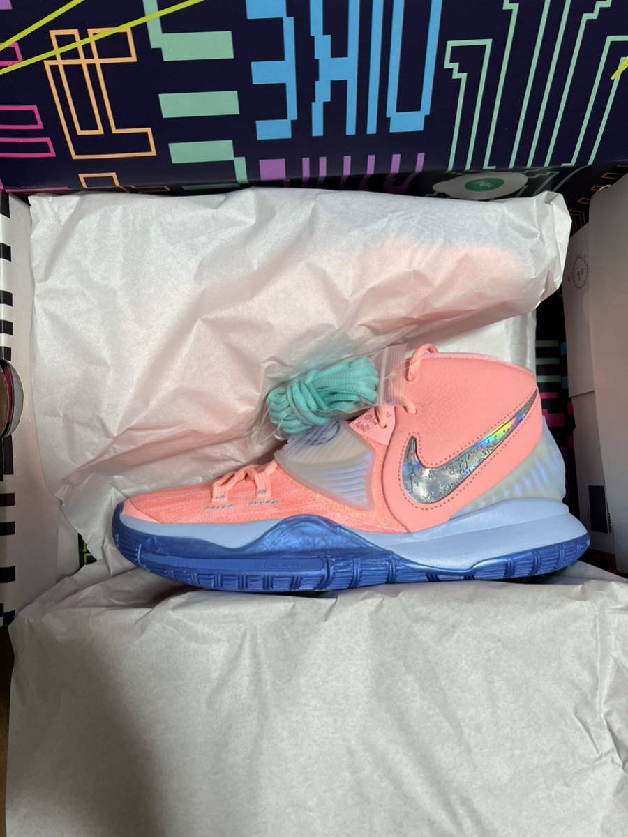 ブランド品専門の 【新品未使用未着用タグ付き】CONCEPTS × NIKE KYRIE 6 EP PINK TINT/GUAVA ICE サイズ:US8.5 26.5㎝ 26.5cm ブランド品専門の 【新品未使用未着用タグ付き】CONCEPTS × NIKE KYRIE 6 EP PINK TINT/GUAVA ICE サイズ:US8.5 26.5㎝ 26.5cm