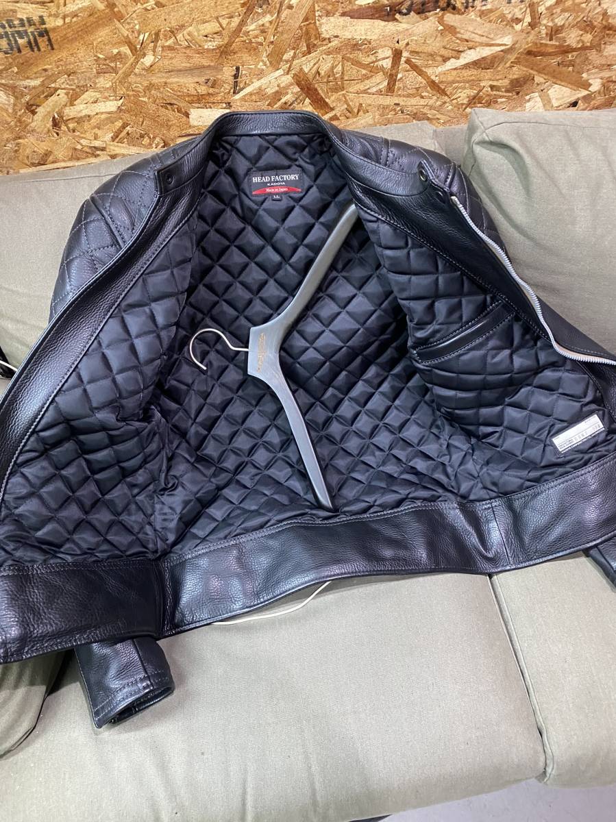 予約販売品】 KADOYA カドヤ ライダース キルティング 旧タグ レザー