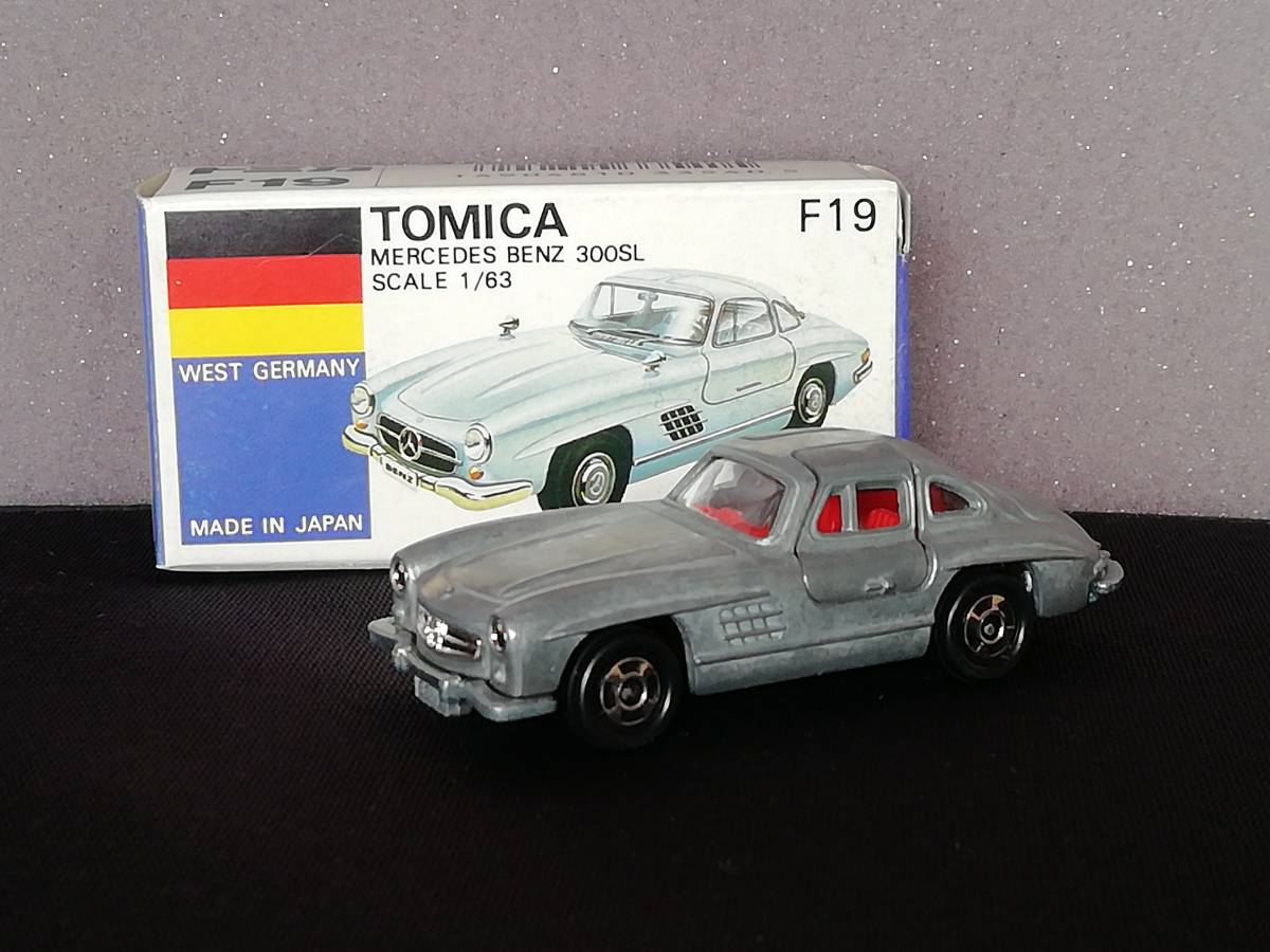 ☆トミカ TOMICA 青箱 F１９ 『メルセデスベンツ ３００SL』 無塗装
