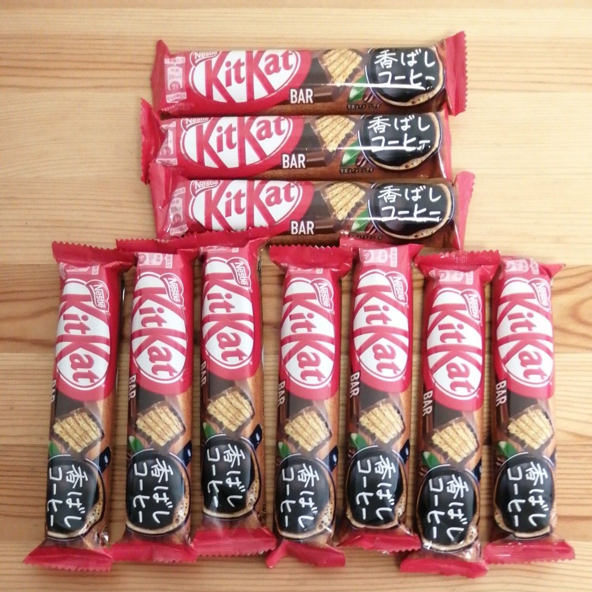 ネスレ チョコレート キットカットバー 香ばしコーヒー味 10個