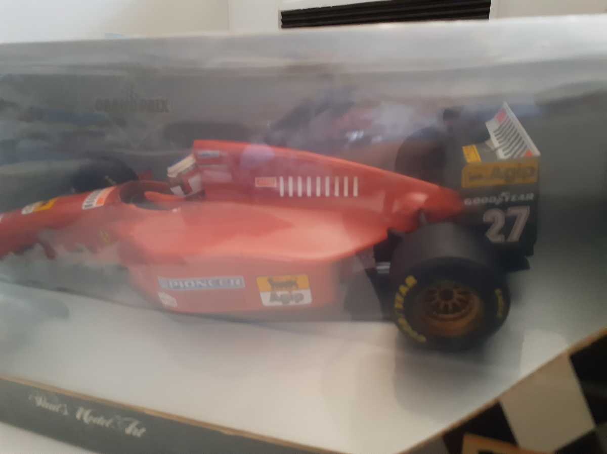 1/18 ミニカー フェラーリ 412 T1 ジャン・アレジ PAUL'S MODEL ART製