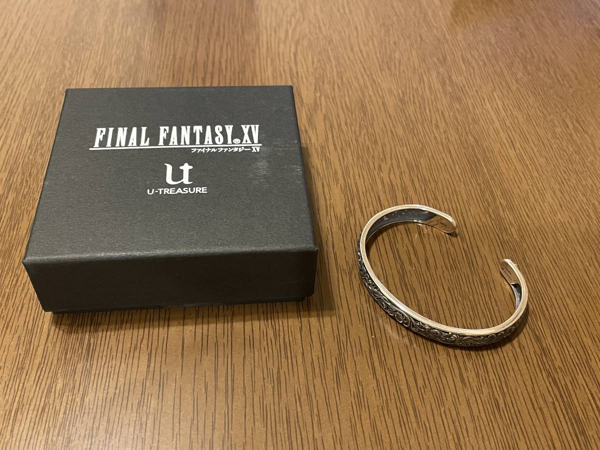 U-TREASURE ファイナルファンタジーXV FF15 コラボ シルバー バングル