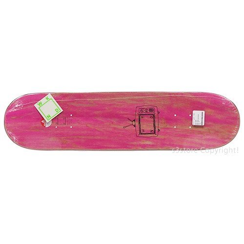 1円～ WKND SIDE LOGO DECK Pink 8.0 x 32.375 ウィークエンド デッキ スケートボード スケボー ストリート SKATEBOARD [同梱不可]の画像3