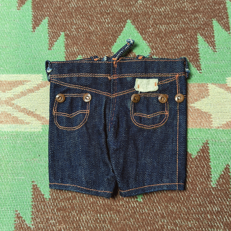 アーキュエイトステッチ 【Buddy Lee Doll】 30s Denim Jeans 30年代 バディー リー ドール デニム ジーンズ カウボーイ ビンテージ 20s40s_画像1