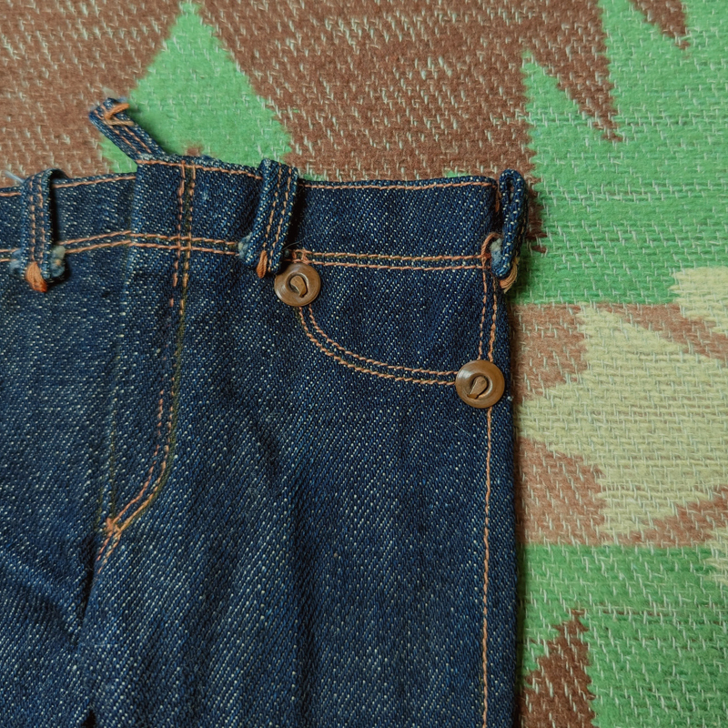 アーキュエイトステッチ 【Buddy Lee Doll】 30s Denim Jeans 30年代 バディー リー ドール デニム ジーンズ カウボーイ ビンテージ 20s40s_画像3