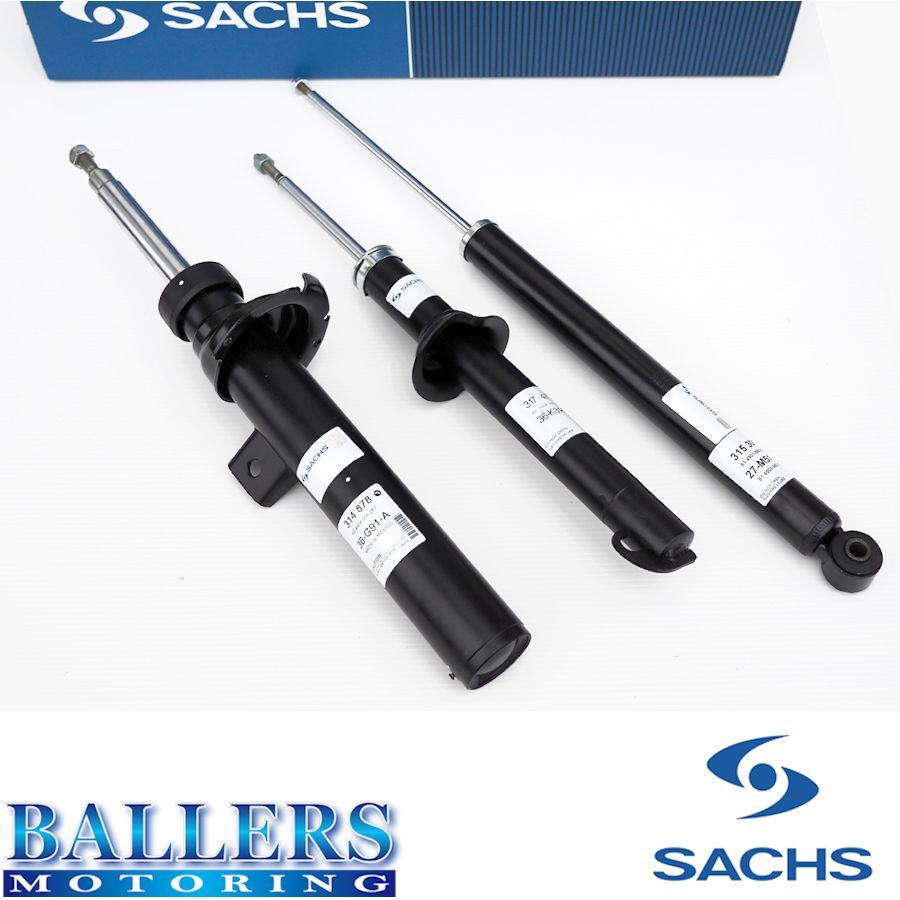  Renault Kangoo -II rear left right set SACHS shock absorber RENAULT Sachs dumper suspension regular goods 315 300