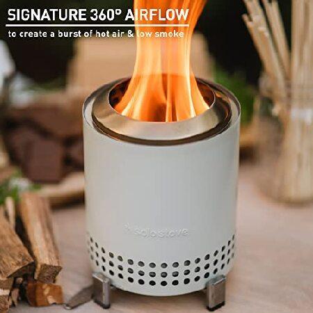 送料無料 日本未発売 ● Solo Stove Mesa ● ソロストーブ メサ 新品未開封　色： ステンレス鋼　　　　キャンプ ソロキャンプ 焚火台_画像10