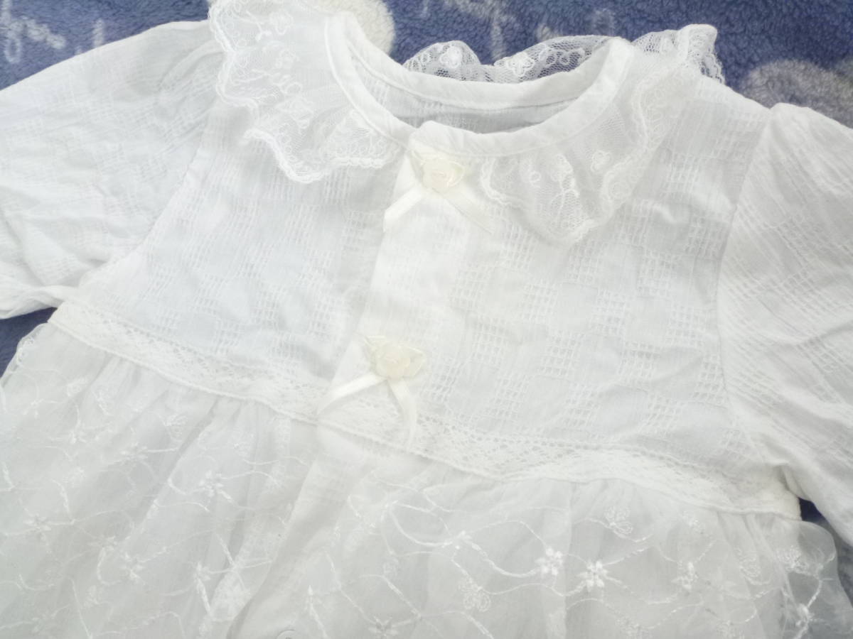  прекрасный товар младенец главный офис * белый белый платье-комбинезон 50 60 70