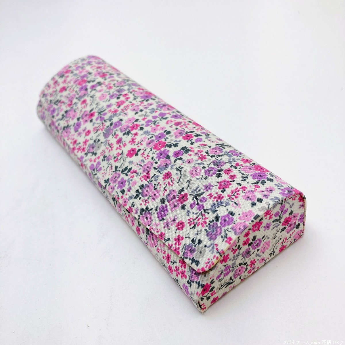 [ new goods / prompt decision / postage 230 jpy ] glasses case glasses storage compact semi-hard case lovely stylish flower rose pink No.20108-5