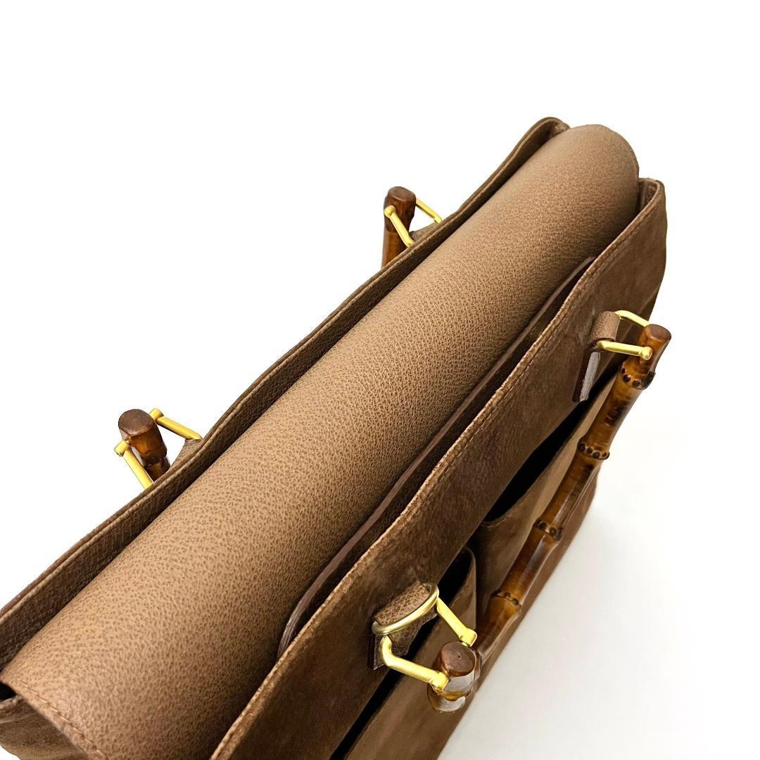 グッチ 002 123-0322 バンブー Bamboo 2way ショルダーバッグ