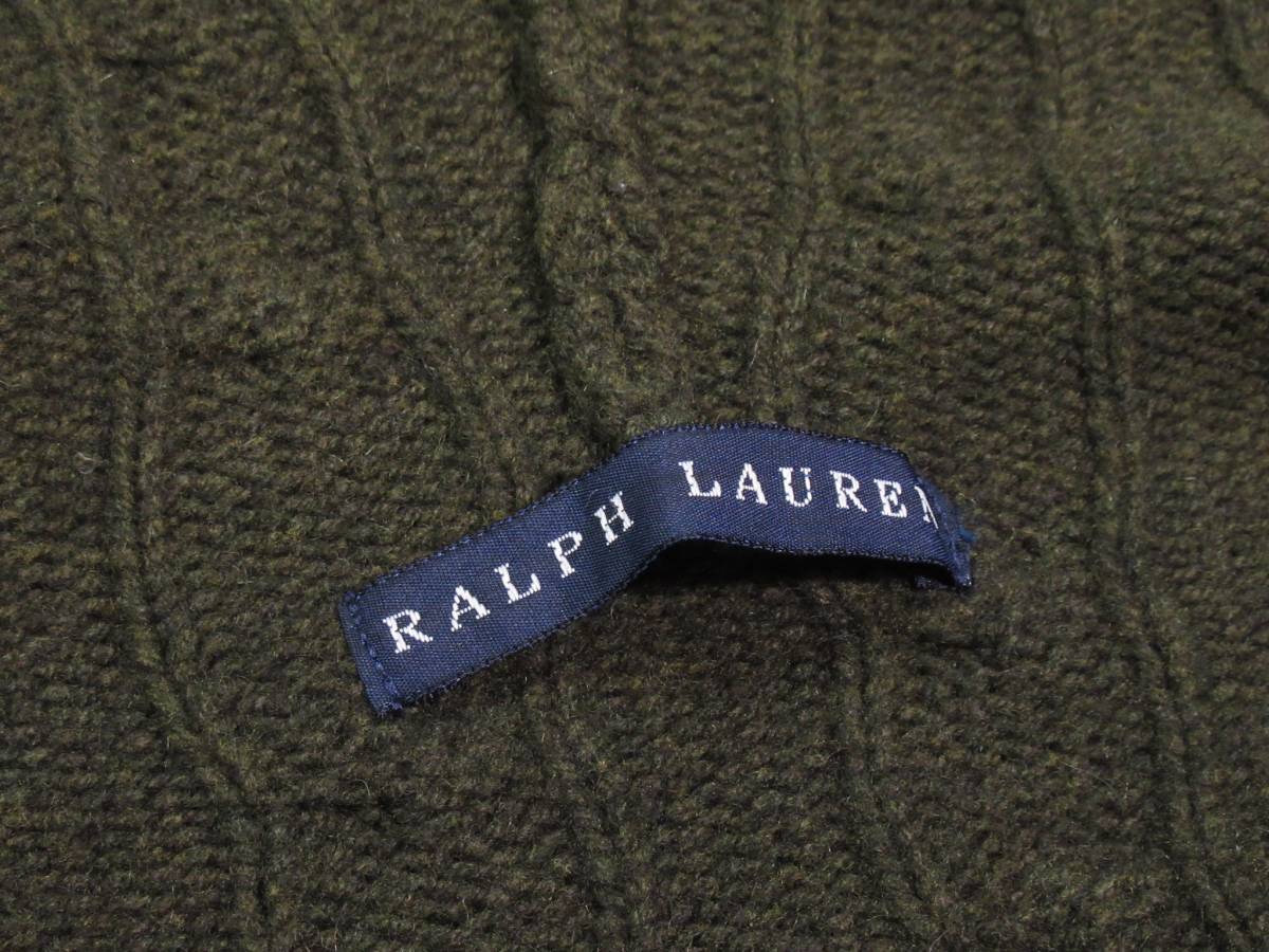 RALPH LAUREN カシミヤフーディー-
