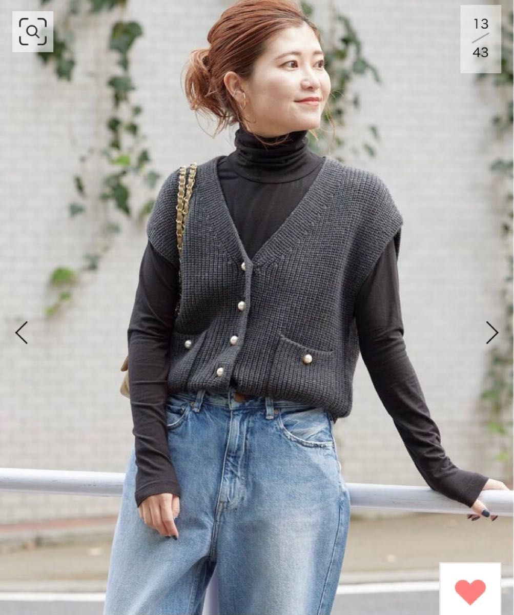 シンプルでおしゃれ POLO JEANS COMPANY 黒 ニット セーター