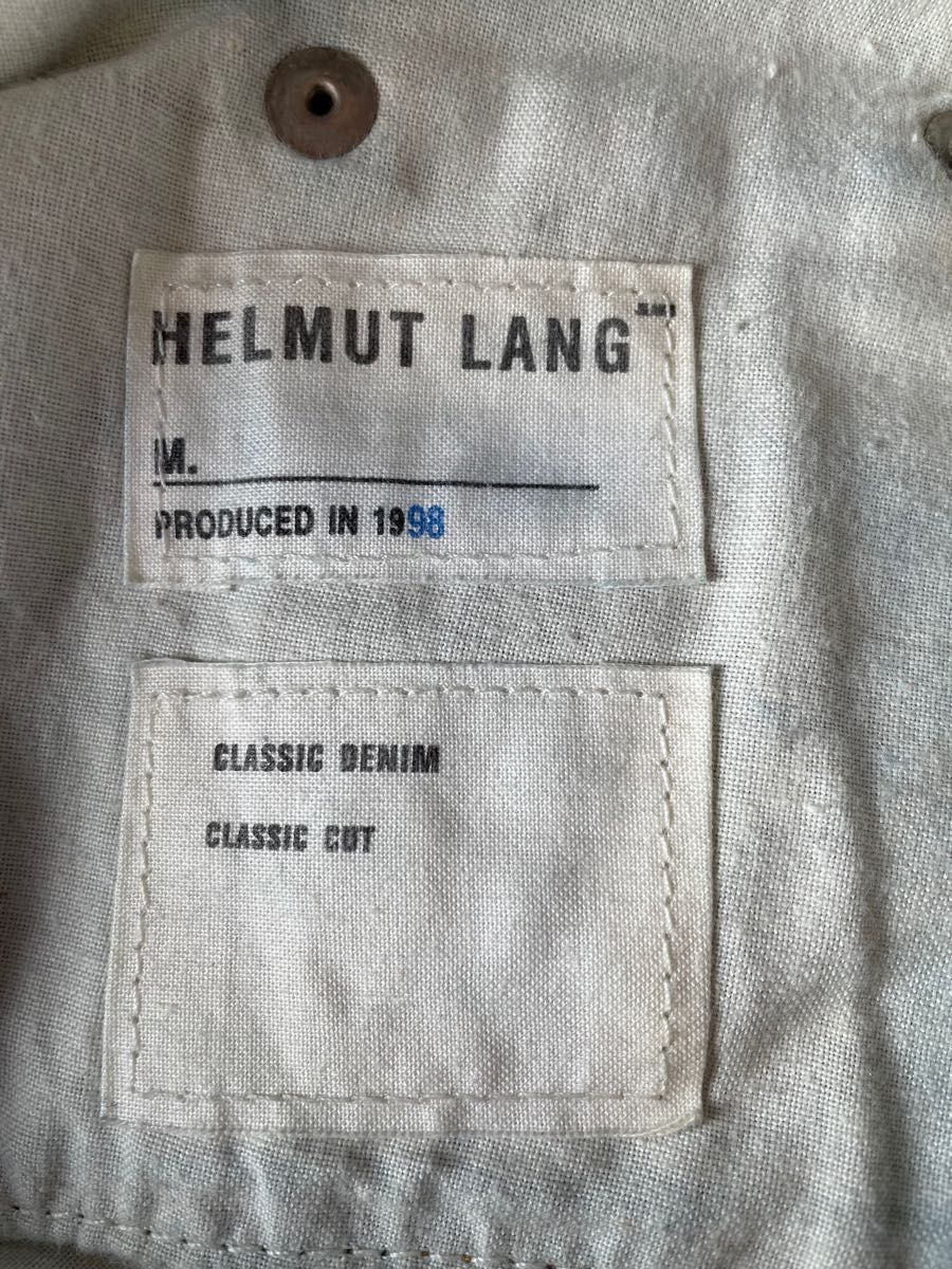 希少　ほぼ未使用　本人期　ヘルムートラング　ジーンズ　サイズ31 デニム　HELMUT LANG Jeans デッドストック　美品