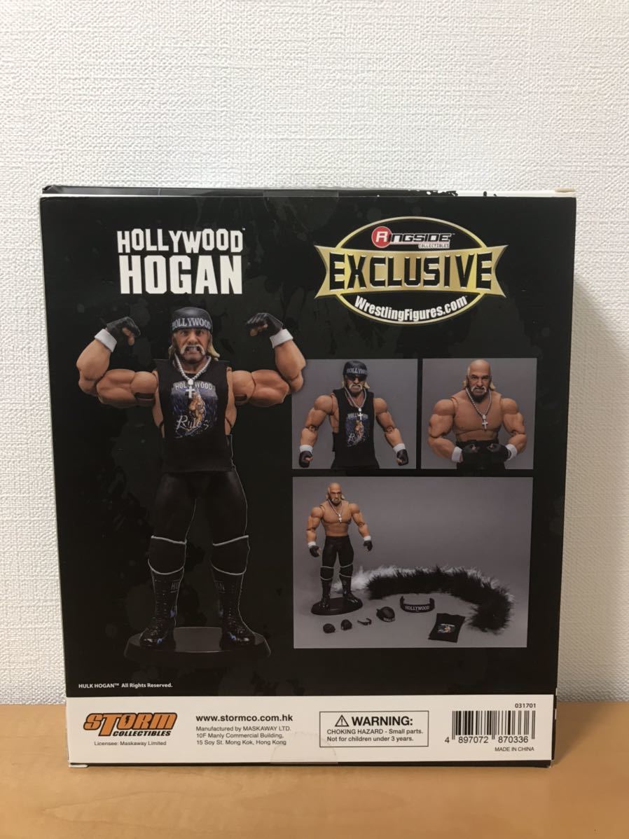 ハルク ホーガン フィギュア WWE ringside storm collectibles マテル ...
