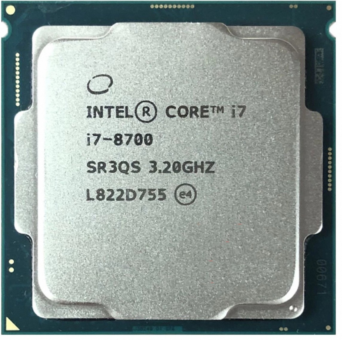 愛用 i7-8700 Core Intel SR3QS LGA1151 65W 12MB 3.2GHz 6C Core i7