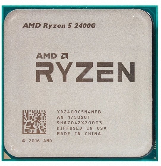 AMD Ryzen 5 2400G Quad-Core YD2400C5M4MFB 4C 3.9GHz 4MB 65W Socket AM4
