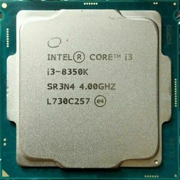 Intel Core i3-8350K SR3N4 4C 4GHz 8MB 91W LGA 1151 CM8068403376809_画像1