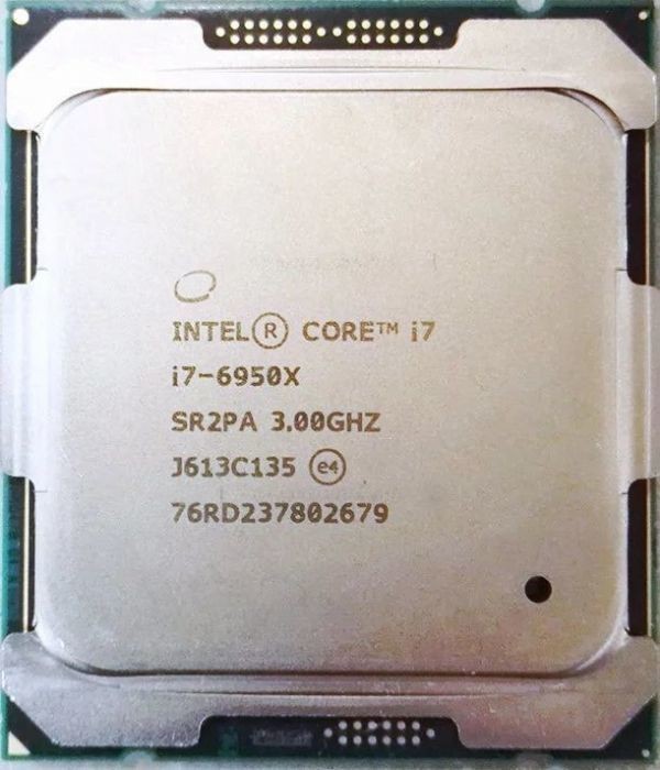 最前線の Core Intel i7-6950X LGA2011-3 140W 25MB 3GHz 10C SR2PA