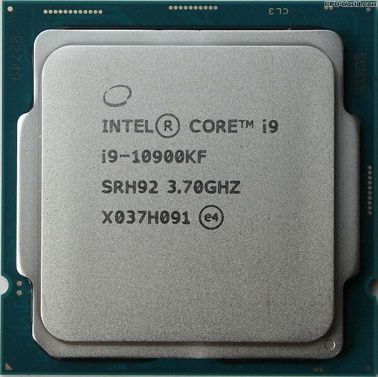 Intel Core i9-10900KF SRH92 10C 3.7GHz 20MB 125W LGA1200_画像1