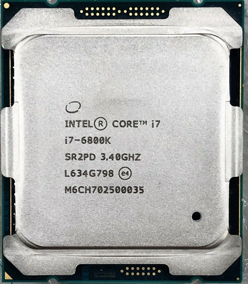 Intel Core i7-6800K SR2PD 6C 3.4GHz 15MB 140W LGA2011-3