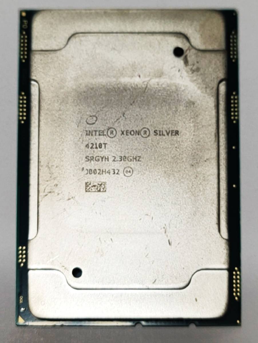 感謝価格】 10C SRGYH 4210T Silver Xeon Intel 2.3GHz 4210 Similar