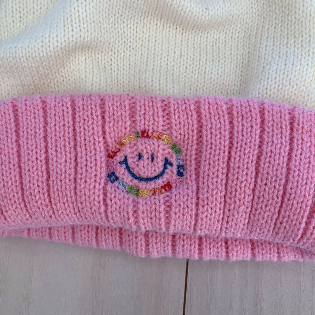 ellesse エレッセ ゴールドウィン　ニット帽子 ニットキャップ　キッズフリー　子供用　スキー　スノボー_画像3