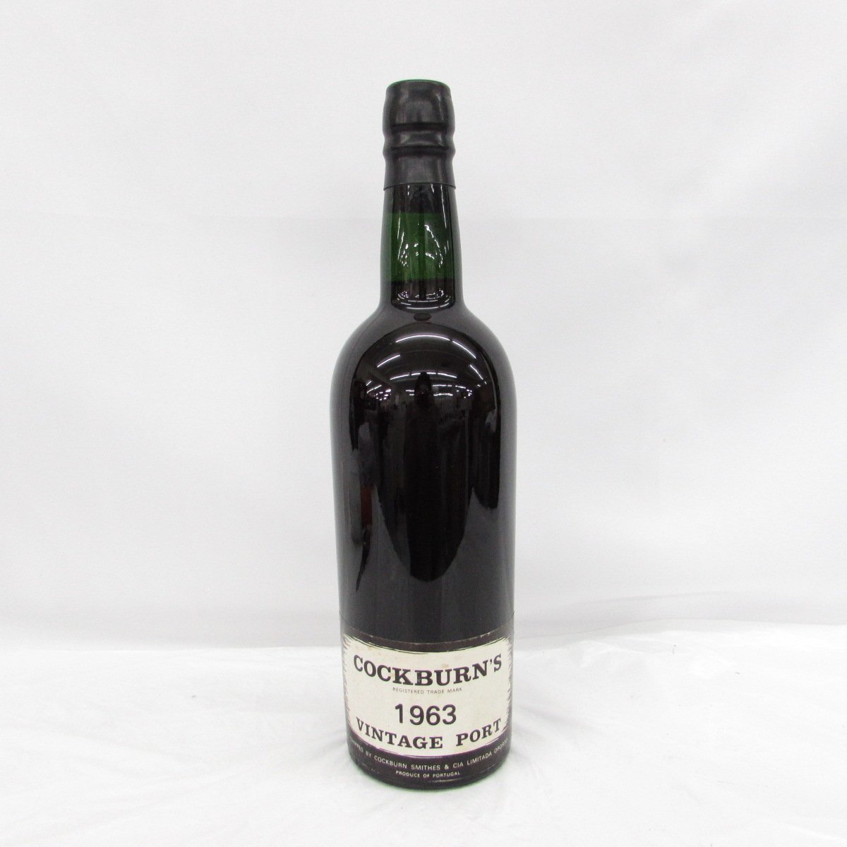 【未開栓】Cockburn's Vintage Port コバーン ヴィンテージポート 1963 ポート ワイン 750ml 22%未満 11180462 0122の画像1