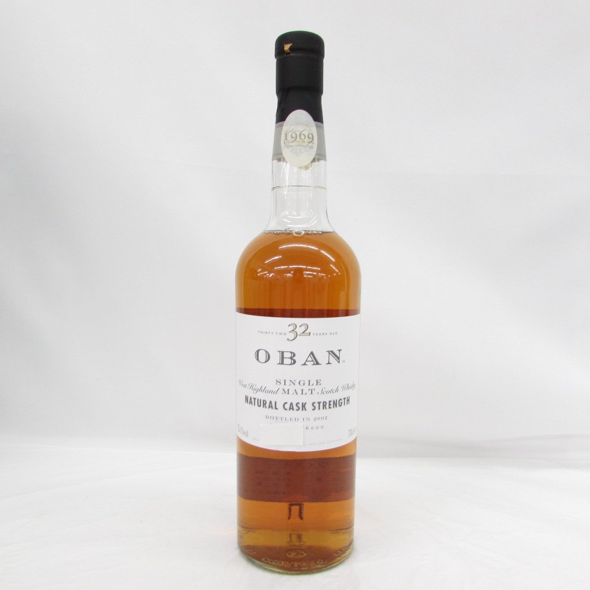 未開栓 OBAN オーバン 32年 1969-2002 ナチュラルカスクストレングス