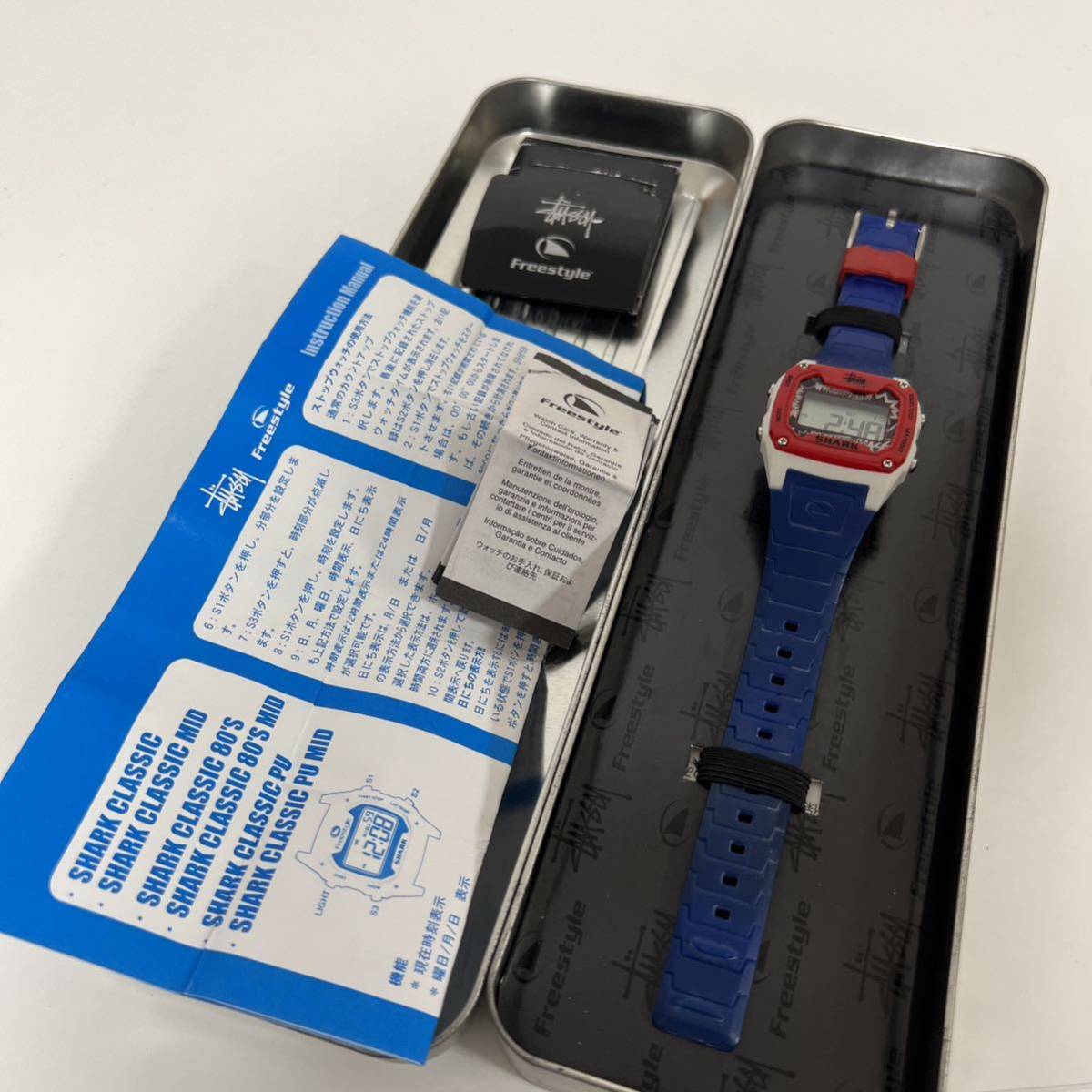 STUSSY ステューシー Stussy×Shark Classic Watchシャーク STUSSY ステューシー Stussy×Shark Classic Watchシャーク