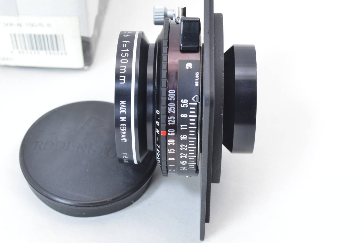 ecoま】RODENSTOCK Apo Sironar-N 150mm F5.6 copal-NO.0 72° 大判