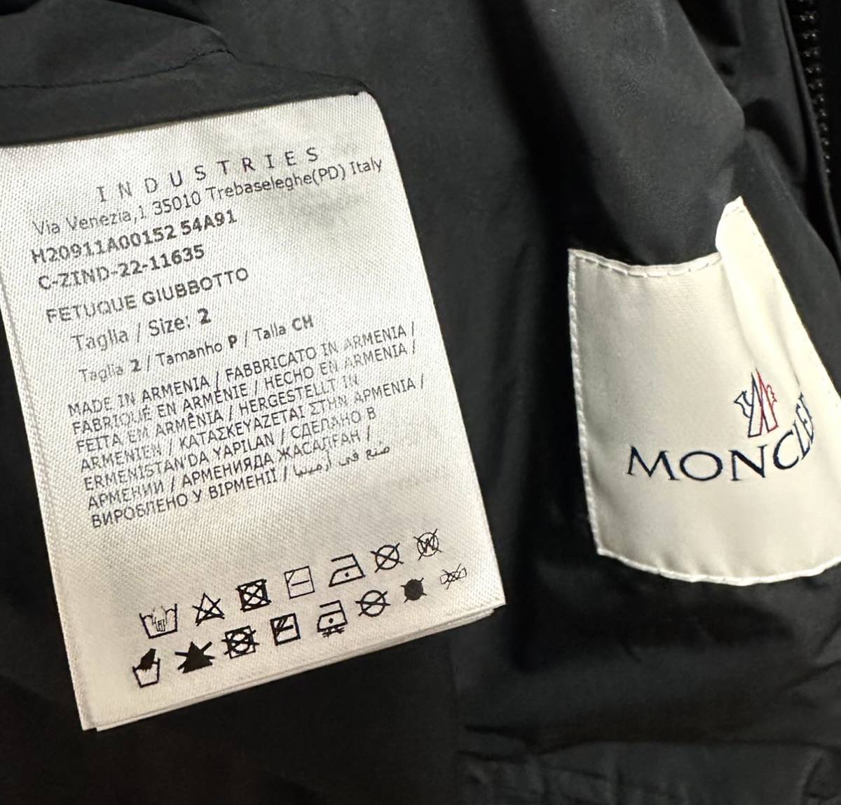 最終値下げ monclerモンクレール⭐︎Taglia ジップパーカー-