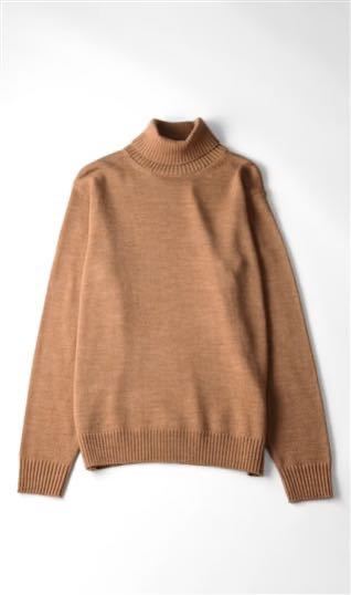 SALE】 AOYAMA青山タートルネックニットMORLES KNIT COLLECTION L