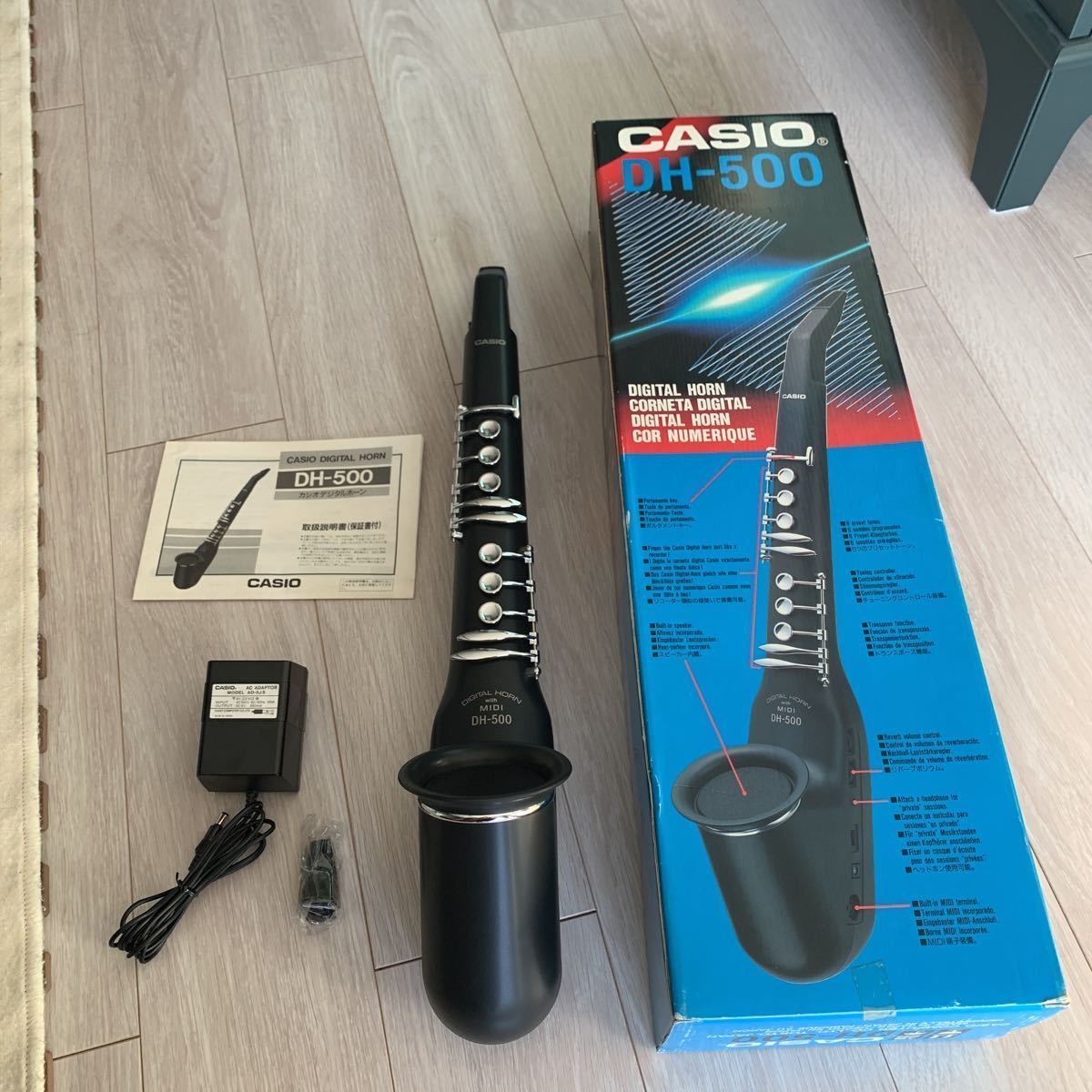 美品 CASIO カシオ DH-500 デジタルホーン サックス 303000014012 楽器
