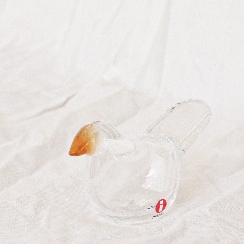 ◇ イッタラ iittala Birds by Toikka シエッポ Sieppo クリアxセビリアオレンジ 776/1000 SCOPE 2015 オイバ・トイッカ イッタラバード